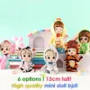 12cm Cute Mini Doll Animal Sleepwear Series Educational Toys DIY Dress Up Joints Dolls Birthday Gifts 3D Eyes