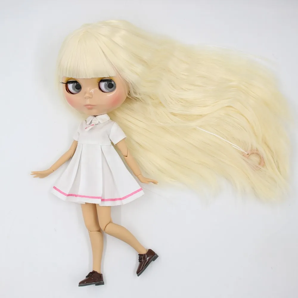ICY DBS Blyth Doll 1/6 bjd toy joint body tan skin doll 30cm shiny face for DIY custom doll