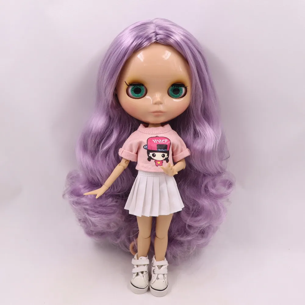 ICY DBS Blyth Doll 1/6 bjd toy joint body tan skin doll 30cm shiny face for DIY custom doll