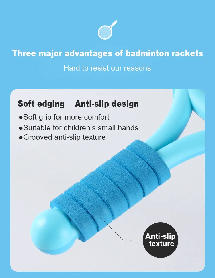 Racket Tennis for Children Outdoor Sports Badminton Racket Kindergarten Toy Set for 3-12years Old Badminton Sets