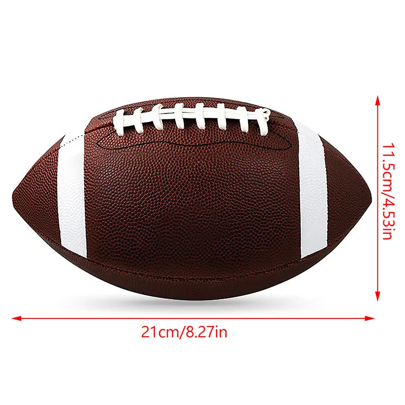 American Football Soccer Rugby Association Football Standard Size 8.5inch Sports Football For Men Women Children