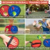 4Set Kids Sucker Sticky Ball Toy Outdoor Sports Catch Ball Game Set Throw And Catch Parent-Child Interactive Outdoor Toys