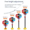 Toddler Adjustable Basketball Hoop 52-115CM Stand Rack for Kids Baby Outdoor Indoor Ball Sport Backboard Rim Shoot Children Toy