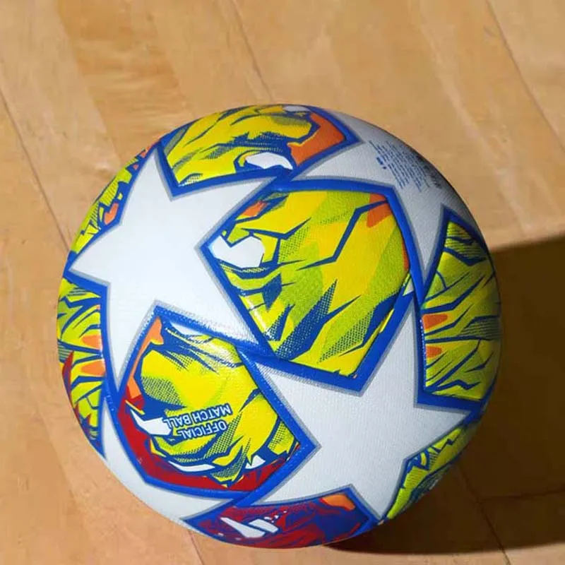 Standard Size 5 Size 4 Soccer Ball Professional Outdoors Sports Match Balls Training Seamless Football High Quality Pu Material