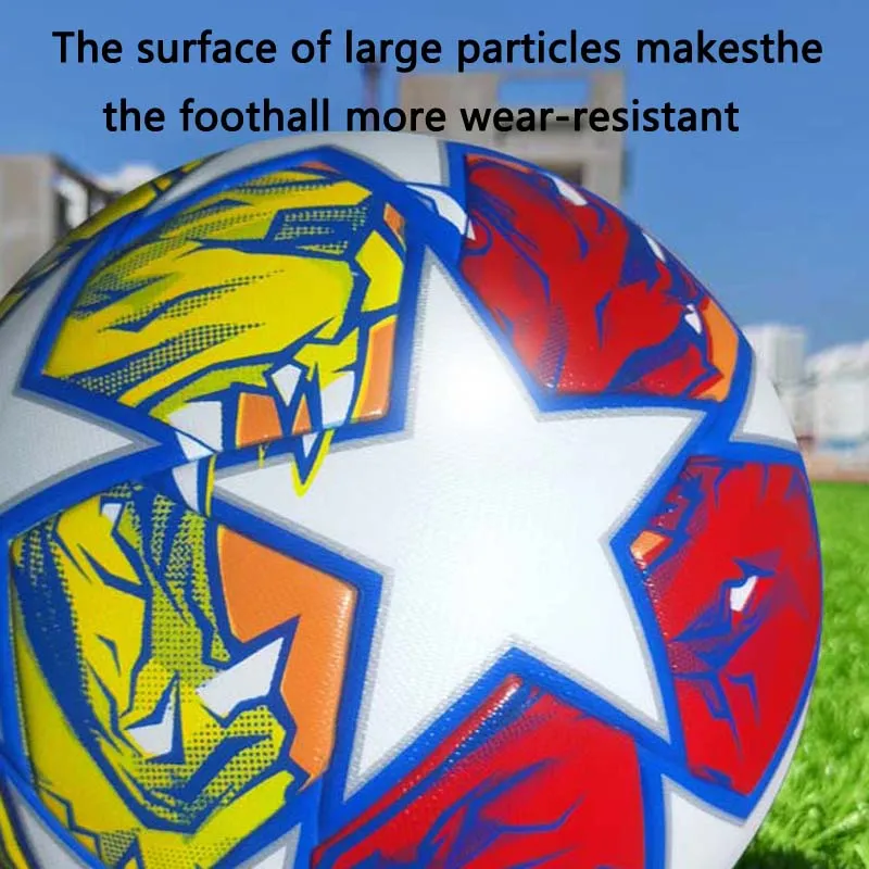 Standard Size 5 Size 4 Soccer Ball Professional Outdoors Sports Match Balls Training Seamless Football High Quality Pu Material