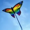 1.45m Colorful Butterfly Kite for Kids, Easy Steering & Stable Flight with String Line, Outdoor Sports Flying Toy