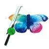1Set Cartoon Butterfly & Eagle Kite for Kids - 164ft/50m String with Handle - Summer Outdoor Flying Kite Toy for Children