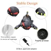 1.8M Inflatable Toys Black Cat Shakes Head Garden Party Ornament Built-in LED Lights Up Ghost Festival Yard Garden Lawn Indoor