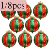 1/8 pcs Christmas Balloon Hanging Amusement Park Facilities Inflatable Balloons Playing House Wedding Celebrations
