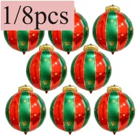 1/8 pcs Christmas Balloon Hanging Amusement Park Facilities Inflatable Balloons Playing House Wedding Celebrations