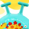 45CM Cartoon Bouncing Jumping Ball with Handle PVC Children Outdoor Sports Inflatable Balls Beach Pool Toys for Kids Baby