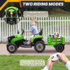 Joyracer 24 Volts Ride on Toys Vehicle w/Remote Control, 2 Seater Powered Ride on Tractor Truck, Electric Car for Kids 2-6 Gifts