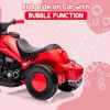 Ride on Motorbike Car, Hetoy 6V Battery Powered Electric Motorcycle 1.9 MPH Speed w/LED Headlights,Music, Pedal, Forward/Reserve
