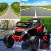 Kids UTV, Electric Ride on UTV Car, Licensed Can-Am Electric Off-Road Car, Ride On Truck Car w/Remote Control, Large Seat