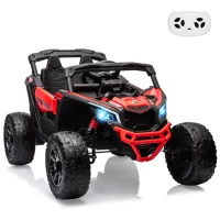 Kids UTV, Electric Ride on UTV Car, Licensed Can-Am Electric Off-Road Car, Ride On Truck Car w/Remote Control, Large Seat