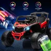 Kids UTV, Electric Ride on UTV Car, Licensed Can-Am Electric Off-Road Car, Ride On Truck Car w/Remote Control, Large Seat
