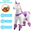 Ride on Unicorn Toy for Kids 4 to 9 Years, Unicorn Ride on Toy  No Battery or Electricity, Max Load 165 LBS