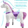 Ride on Unicorn Toy for Kids 4 to 9 Years, Unicorn Ride on Toy  No Battery or Electricity, Max Load 165 LBS
