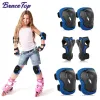 Kids Sports Protective Gear Sets, Knee Pads & Elbow Pads Wrist Guards,3~12yrs Girls Boys Cycling Skating Skateboard Bike Scooter