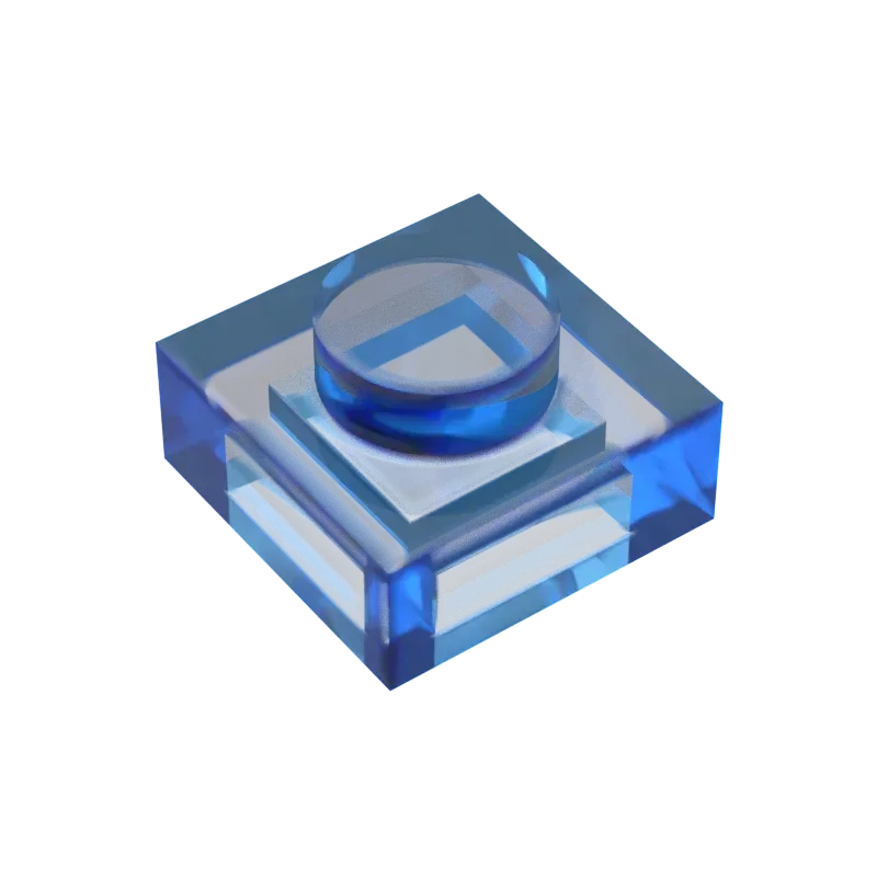20PCS Bricks Parts 3024 Parts Plate 1x1 DIY DIY Building Blocks Universal Accessories STEM Creative Stacking Bricks Toy