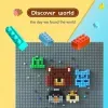 16*32 Dots Classic Base Plates Blocks DIY Small Size City Road Bricks Baseplates Construction Building Toys For Kids Toy Gifts