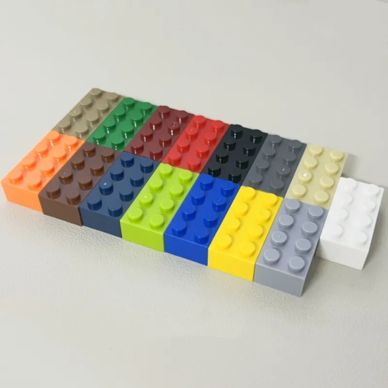 Lot 3001 2x4 Dots Bricks Toys For Technical Buildings Blocks Gift Compatible Educational Creative Size DIY MOC Thick Figures