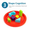 Wooden Building Blocks Set with Storage Bag Wooden Toys for Kids Assembled Building Blocks Early Educational Toys for Children