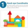 Wooden Building Blocks Set with Storage Bag Wooden Toys for Kids Assembled Building Blocks Early Educational Toys for Children