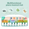 Coolplay Musical Piano Mat for Kids Toddlers Floor Keyboard Dance Mat with 8 Animal Sounds Baby Mat Educational Toys
