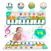 Coolplay Musical Piano Mat for Kids Toddlers Floor Keyboard Dance Mat with 8 Animal Sounds Baby Mat Educational Toys