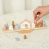 Montessori Wooden Tree Toys Animal Balance Stacking Building Block  Game Early Childhood Education Creative Game for Toddler 1-3
