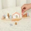 Montessori Wooden Tree Toys Animal Balance Stacking Building Block Game Early Childhood Education Creative Game for Toddler 1-3