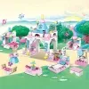6-in-1 Girls Castle Building Block Kit - Create Unique Structures with Deformable Combinations Compatible