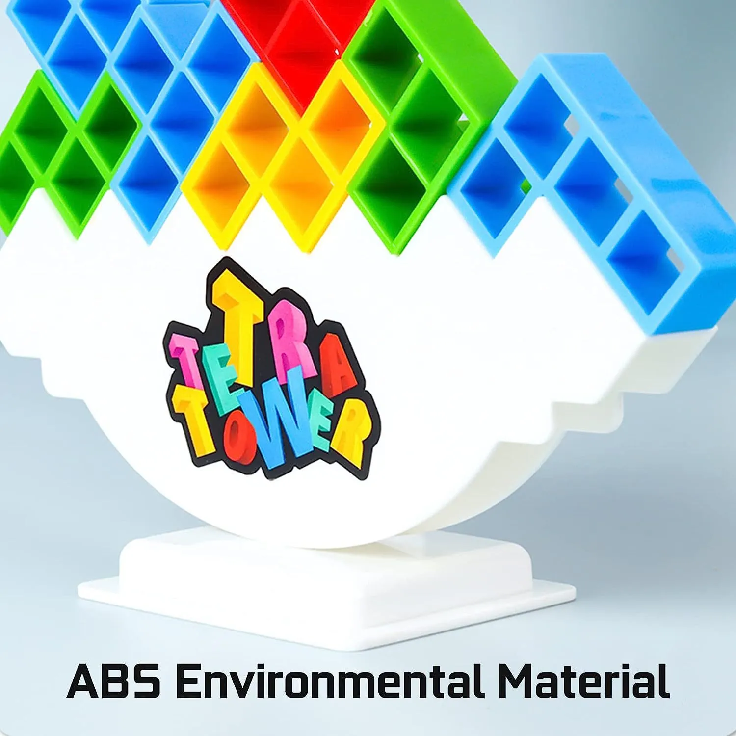 16-64 Building Block Toys Russian Building Blocks Tetra Tower Game Children Swing Balance Stacking Table Game for Kids & Adults