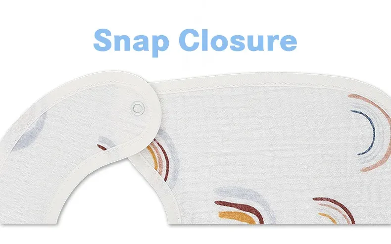 2pcs/set Summer Waterproof Baby Bibs New Cute Cotton Infant Bib Newborn Burp Cloths for Kids Boy Girl Soft Feeding Saliva Towel