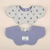 Wholesale Pure Cotton Printed Six-layer 360 Rotatable Baby Feeding Bibs Toddler Saliva Towel Infant two-sided Baby Bibs