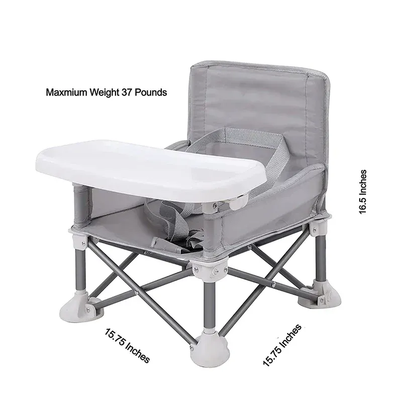 Baby Seat Dining Chair Portable Travel Folding Foldable Feeding Chair for Kids Outdoor Beach Seat Bebe Booster Seats Baby Chair