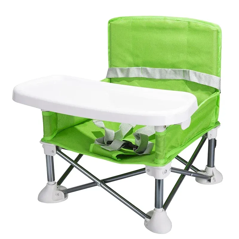 Baby Seat Dining Chair Portable Travel Folding Foldable Feeding Chair for Kids Outdoor Beach Seat Bebe Booster Seats Baby Chair