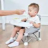 Baby Seat Dining Chair Portable Travel Folding Foldable Feeding Chair for Kids Outdoor Beach Seat Bebe Booster Seats Baby Chair