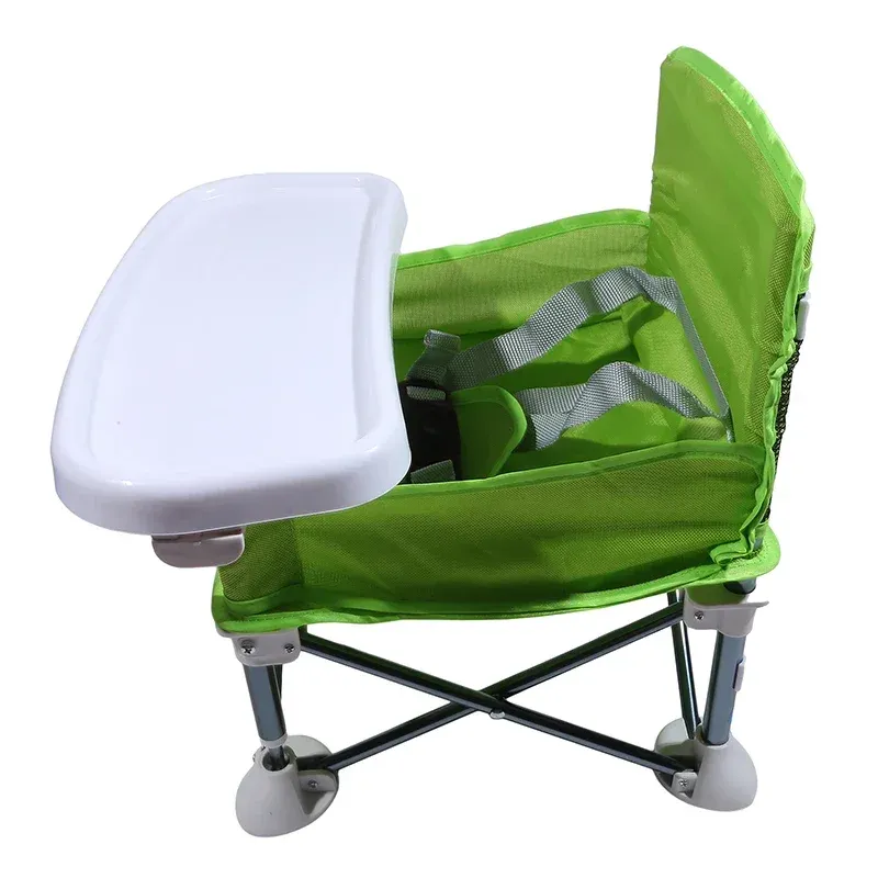 Baby Seat Dining Chair Portable Travel Folding Foldable Feeding Chair for Kids Outdoor Beach Seat Bebe Booster Seats Baby Chair