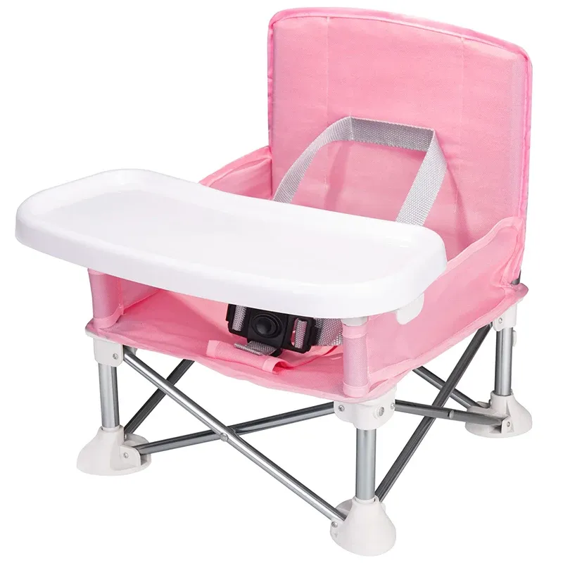 Baby Seat Dining Chair Portable Travel Folding Foldable Feeding Chair for Kids Outdoor Beach Seat Bebe Booster Seats Baby Chair