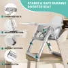 Baby Folding Booster Seat High Chair For Dining, Baby Toddler Portable Feeding Seat for Children 6 Months to 3 Years Approx