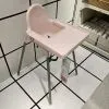 Home Baby Feeding Chair Learns Sit High Chair Family Dining Kids Simple Baby High Chair Removable Seat Tray Adjustable Height