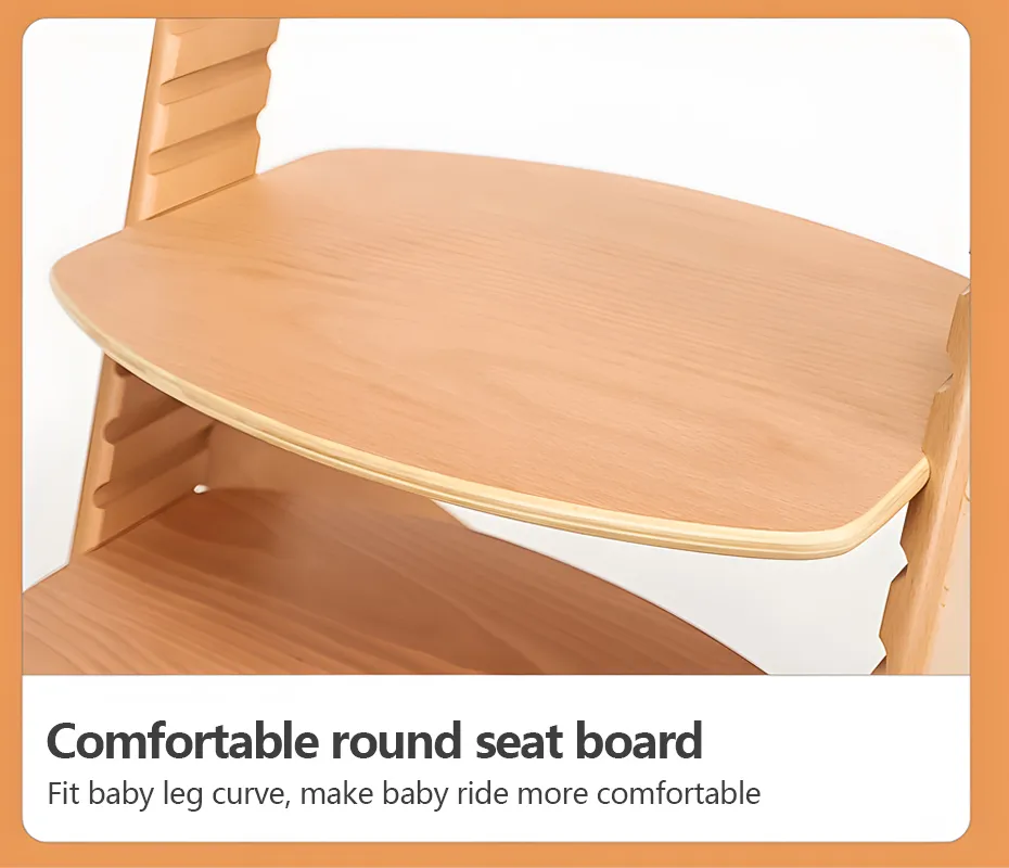 Dining Chairs Baby Feeding Chair Solid Wood Baby Dining High Chair For Babe Chair Multifunctional Baby Chaise Enfant