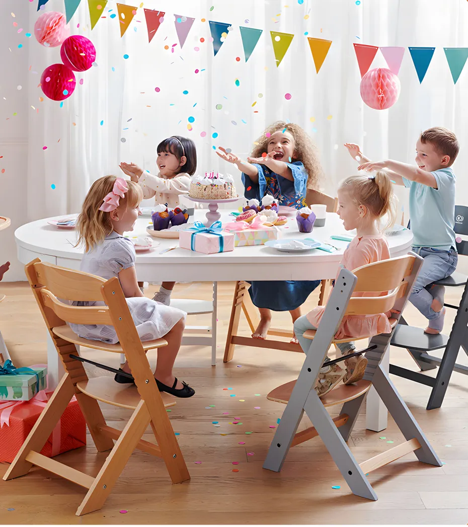 Dining Chairs Baby Feeding Chair Solid Wood Baby Dining High Chair For Babe Chair Multifunctional Baby Chaise Enfant