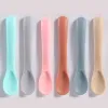 1/2 PCS Baby Learning Spoons Utensils Set Newborn Feeding Spoon Set Toddler Scoop Weaning Cutlery Children‘s Tablewar