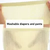 3PCS/LOT Candy Colors Newborn Training Pants Summer Baby Shorts Washable Boy Girls Cloth Diapers Reusable Nappies Infant Panties
