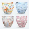Reusable Baby Waterproof Diapers Pee Shorts Underwears Soft Cotton Toddler Potty Training Pants for Boys Girls Baby Nappies