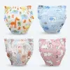 Reusable Baby Waterproof Diapers Pee Shorts Underwears Soft Cotton Toddler Potty Training Pants for Boys Girls Baby Nappies
