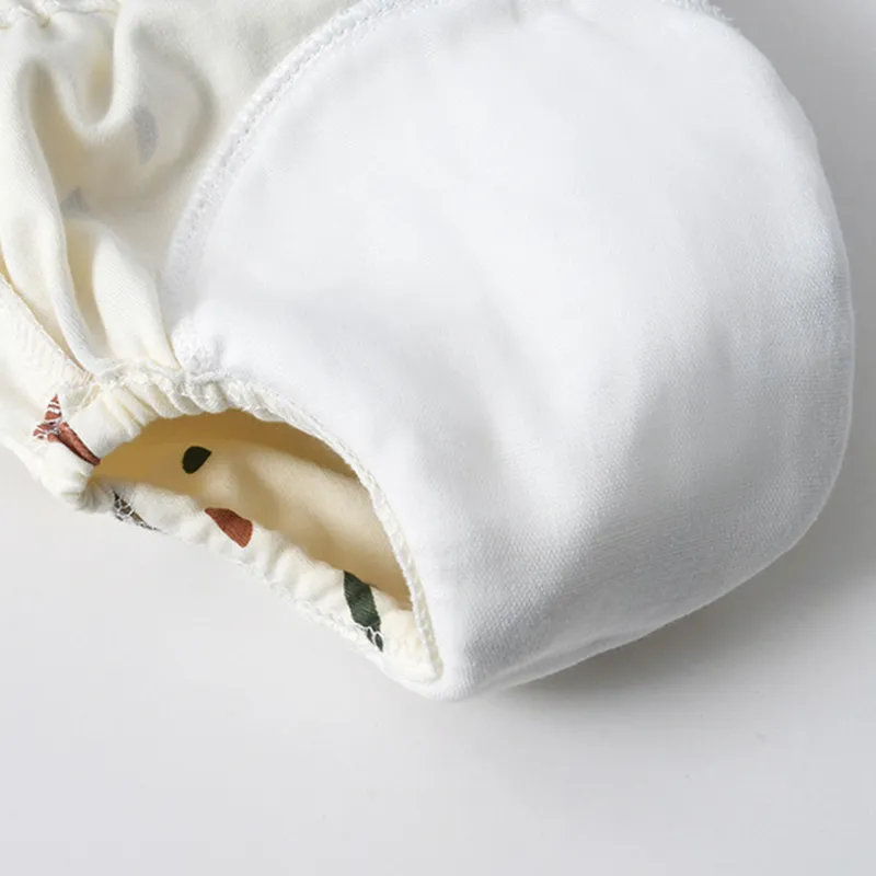 Baby Training Pants Baby Underwear Washable Cute Pattern Breathable Diaper Pants Summer Baby Diapers Cotton Learning Trousers